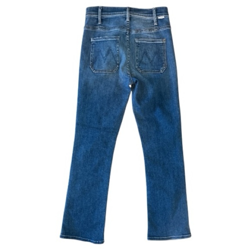 MOTHER The Patch Pocket Insider Ankle Jeans Happy Pill Wash Size 25 - Picture 7 of 8